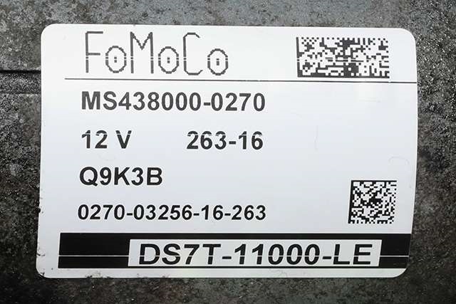 Starter diesel til Ford Mondeo 2014-2019 (Type V, Fase 1)  (DENSO|438000-0270|DS7T-11000-LE|)