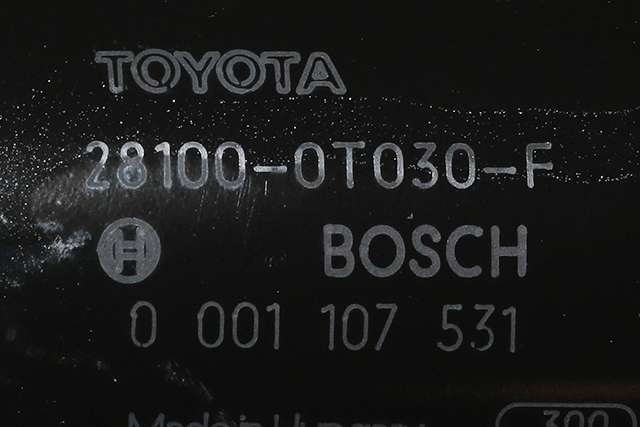 Starter til Toyota Avensis 2015-2019 (Type III, Fase 2)  (BOSCH|0 001 107 531|28100-0T030-F|)