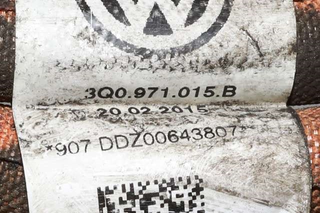 Kabel høy volt (HV) hybrid til VW Passat 2015-2019 (Fase 1) (B8) (B8) (VAG|3Q0 971 015 B|)