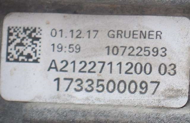 Girkasse hybrid til Mercedes C-Klasse 2014-2018 (Fase 1) (W205) (W205) (MERCEDES|724.295|)