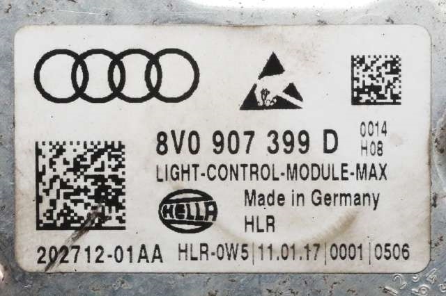 Styreenhet xenon/ballast til VW Golf VII 2017-2020 (Fase 2)  (VAG|8V0 907 399 D|)