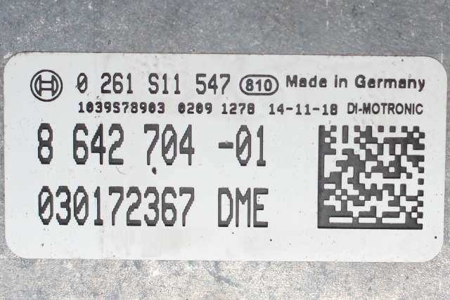 Styreenhet motor til Mini One/Cooper 2014-->> (F54-57) (F54-57) (BOSCH|0 261 S11 547|8 642 704|)