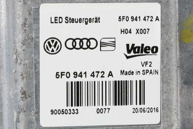 Frontlykt venstre full-LED til VW e-Golf 2014-2017 (Fase 1)  (VAG|5GE 941 035|)
