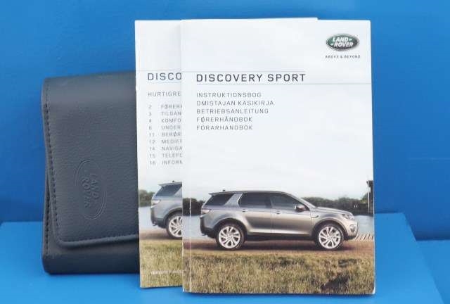 Instruksjonsbok til Land Rover Discovery Sport, 2015-2019 (Fase 1)  