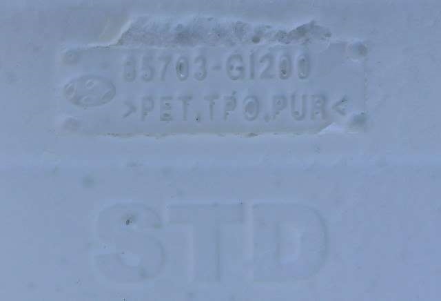 Bagasjerom teppe/gulvplate til Hyundai Ioniq 5 2021-->>  (HYUNDAI|85703-G1200|)