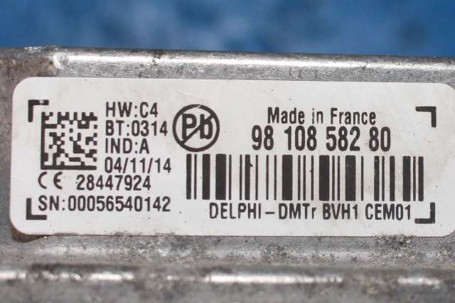 Styreenhet start/stopp til Peugeot 208 2012-2019 (Type I)  (PEUGEOT|98 108582 80|)
