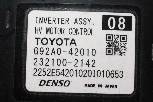 Inverter hybrid til Toyota RAV4 2019-->> (Type V) (TOYOTA|G92A0-42010|)