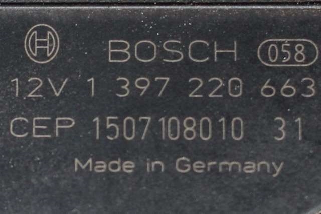 Viskermotor frontrute komplett m/overføring til VW Golf VII 2012-2017 (Fase 1)  (VAG|5G1 955 119 A|)