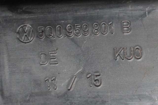 Ruteheis, kun motor, venstre foran til VW Golf VII 2012-2017 (Fase 1)  (VAG|5Q0 959 801 B|)