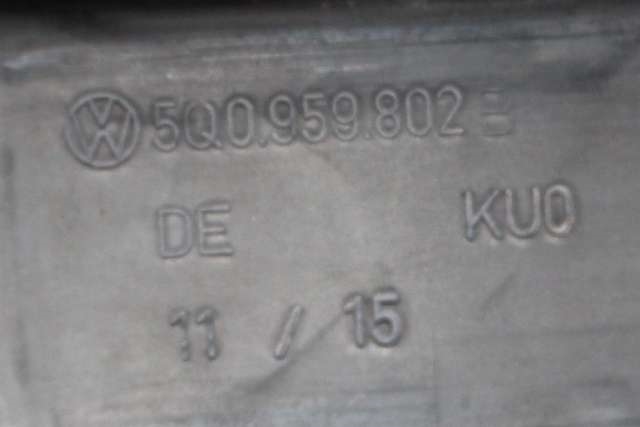 Ruteheis, kun motor, høyre foran til VW Golf VII 2012-2017 (Fase 1) (VAG|5Q0 959 802 B|)