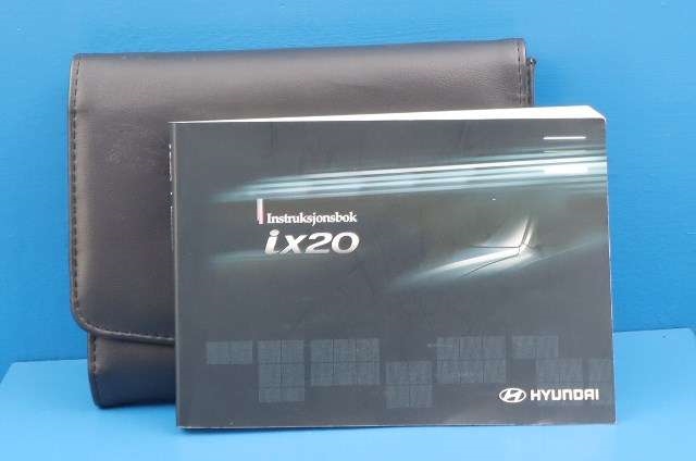 Instruksjonsbok til Hyundai Ix20, 2010-2017