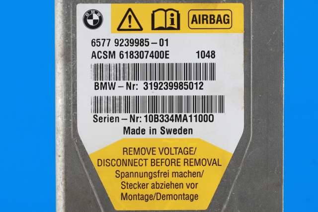 Styreenhet airbag hovedsensor til BMW 5-Serie 2010-2017 (F10/F11) (F10/F11) (BMW|65.77-9 239 985|)