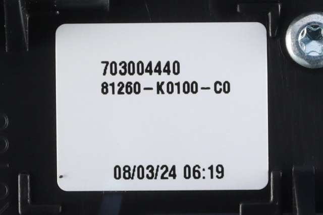 Taklyspanel til Toyota Yaris Cross (SUV) 2021-->>  (TOYOTA|81260-K0100|)