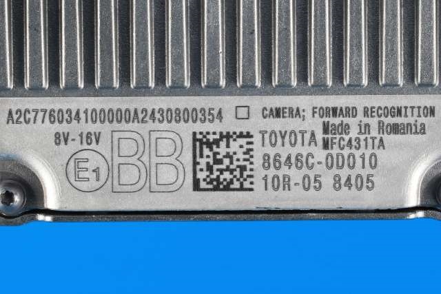 Kamera til Toyota Yaris Cross (SUV) 2021-->>  (TOYOTA|8646C-0D010|)