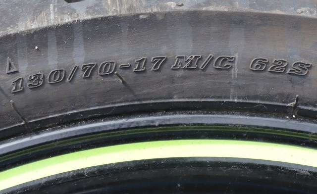 MC, Bakhjul til MC Kawasaki Ninja 125 2019-->>  (130 X 70 R 17"|)