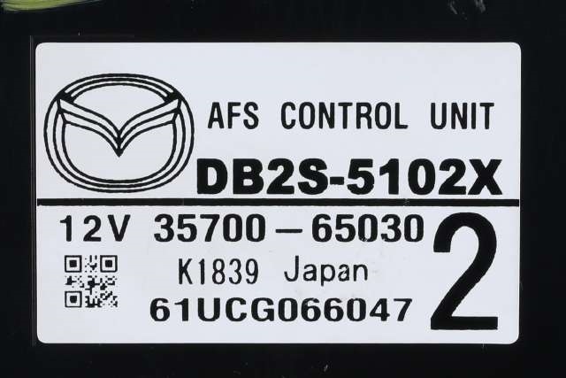 Styreenhet diverse til Mazda CX-3 2015-2022  (MAZDA|DB2S-51-02X|)