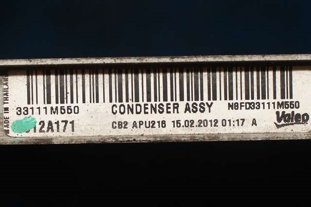 Aircondition radiator til Mitsubishi L200 2006-2015 (Type IV)  (VALEO|33111M550|7812A171|)