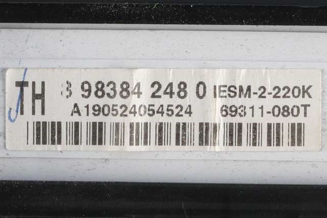 Instrumentpanel til Isuzu D-Max 2017-2020 (Type II, Fase 2)  (ISUZU|8983842480|)