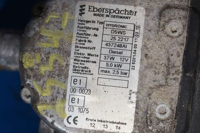 Dieselvarmer til Mitsubishi L200 2006-2015 (Type IV) (EBERSPRACR|437248AI|)