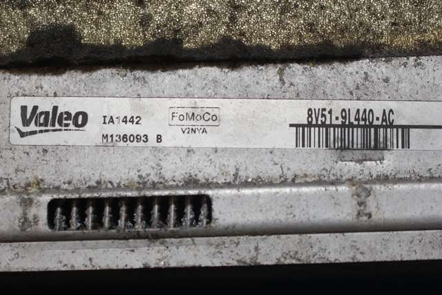 Intercooler til Ford Fiesta 2008-2012 (Type VI, Fase 1)  (VALEO|M136093 B|8V51-9L440-AC|)