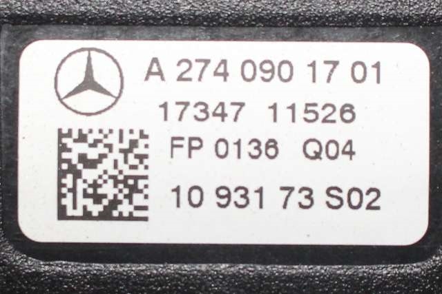 Luftfilterboks til Mercedes C-Klasse 2014-2018 (Fase 1) (W205) (W205) (MERCEDES|A 274 090 17 01|)