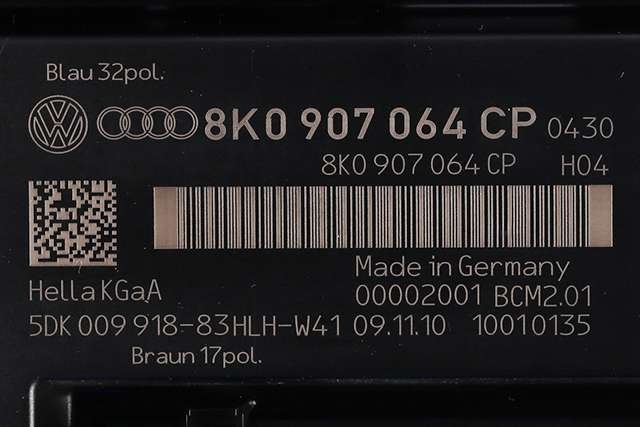 Styreenhet comfort (BCM) til Audi A5 2007-2016 (Type I)  (VAG|8K0 907 064 CP|)
