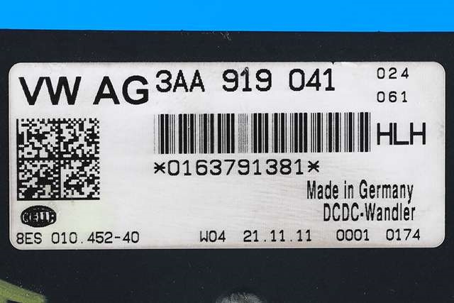 Styreenhet diverse til VW Sharan 2010-->> (Type II)  (HELLA|8ES 010 452-40|3AA 919 041|)