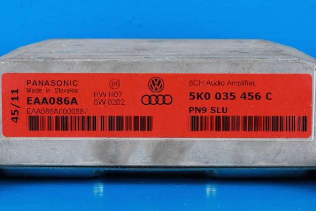 Bilstereo forsterker til VW Sharan 2010-->> (Type II)  (VAG|5K0 035 456 C|)
