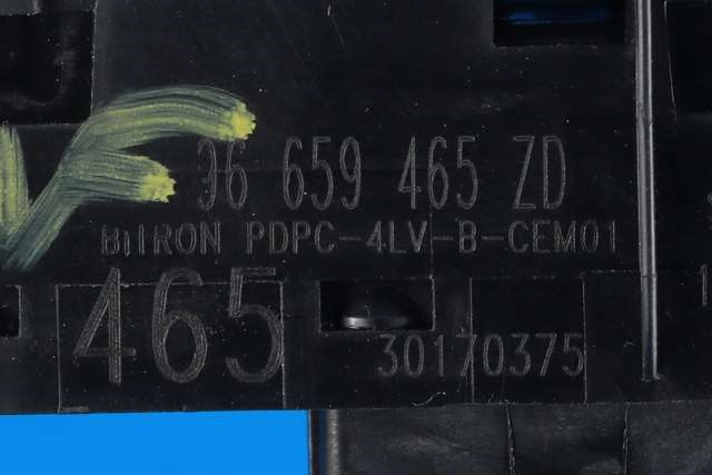 Bryter ruteheis førerdørspanel til Citroën C5 2008-2017 (Type II)  (CITROEN|96 659465 ZD|)