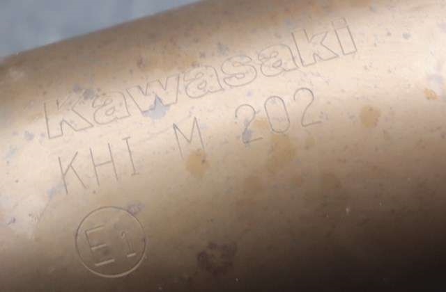 MC, Eksos fremre til MC Kawasaki Ninja 125 2019-->> (KAWASAKI|KHI-M-202|)