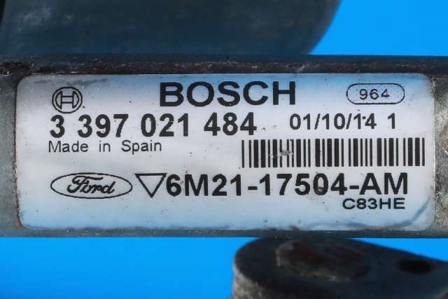 Viskermotor foran venstre til Ford S-Max 2010-2015 (Type I, Fase 2)  (BOSCH|3 397 021 484|6M21-17504-AM|)
