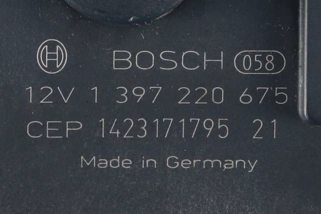 Viskermotor foran venstre til Ford S-Max 2010-2015 (Type I, Fase 2)  (BOSCH|3 397 021 484|6M21-17504-AM|)
