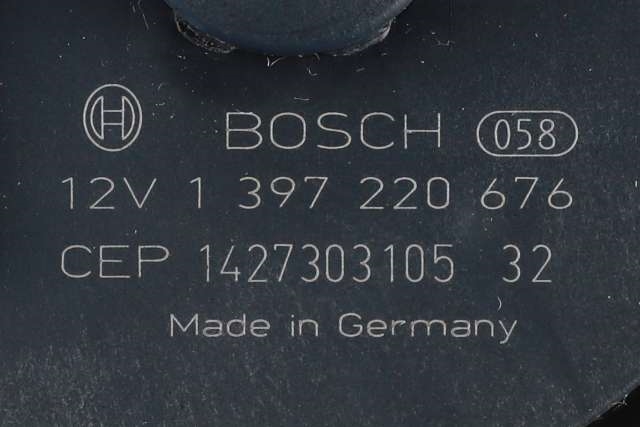 Viskermotor foran høyre til Ford S-Max 2010-2015 (Type I, Fase 2)  (BOSCH|3 397 021 485|6M21-17504-BM|)