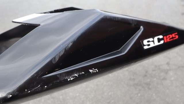 MC, Deksel, Bak til MC Gilera SC125 0-->> (DERBI|00H00621161|)