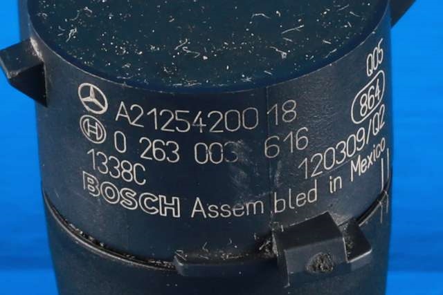 Parkeringssensor foran til Mercedes C-Klasse 2011-2014 (Fase 2) (W204) (W204) (BOSCH|0 263 003 616|A 212 542 00 18|)