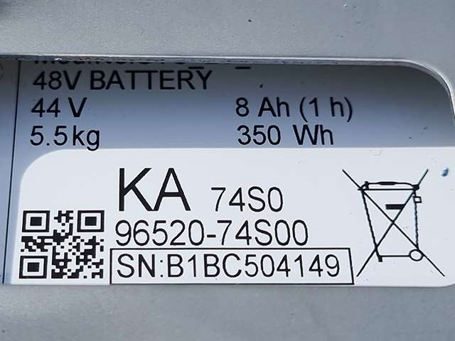 Batteripakke hybrid til Suzuki Vitara 2015-->> (Type IV)  (SUZUKI|96520-74S00|)