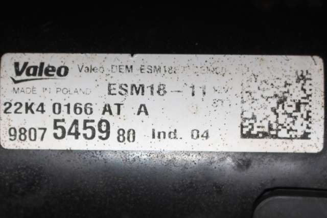 Starter til Peugeot 208 2012-2019 (Type I) (VALEO|ESM1811|98 075459 80|)