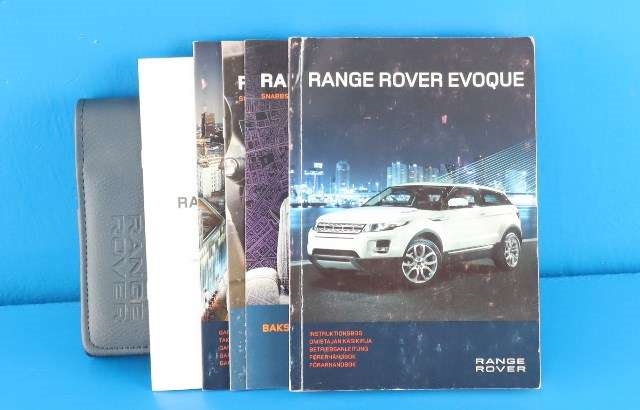 Instruksjonsbok til Land Rover Range Rover, Evoque, 2011-2019 (Type I)  