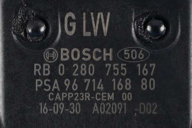 Pedal gass til Citroën DS5 2012-2017 (BOSCH|0 280 755 167|96 714168 80|)