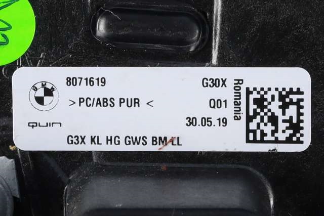 Dashbord diverse til BMW 5-Serie 2017-->> (G30/G31) (G30/G31) (BMW|8 071 619|)