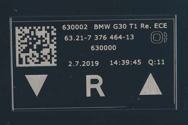 Baklykt høyre ytre til BMW 5-Serie 2017-->> (G30/G31) (G30/G31) (BMW|63.21-7 376 464|)