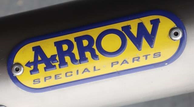 MC, Eksos bakre til MC Gilera SC125 0-->> (ARROW|)