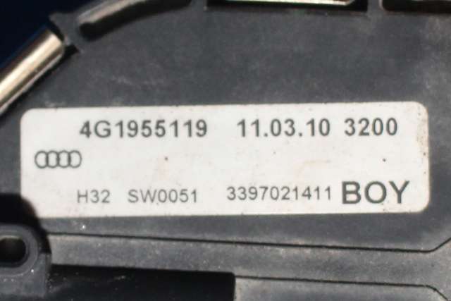 Viskermotor frontrute komplett m/overføring til Audi A7 2010-2014 (Type I, Fase 1)  (VAG|4G1 955 119|)