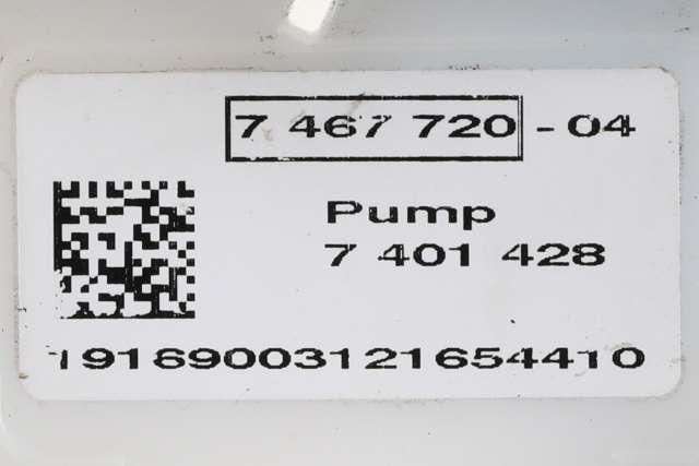 Bensinpumpe elektrisk til BMW 5-Serie 2017-->> (G30/G31) (G30/G31) (BMW|7 467 720|)