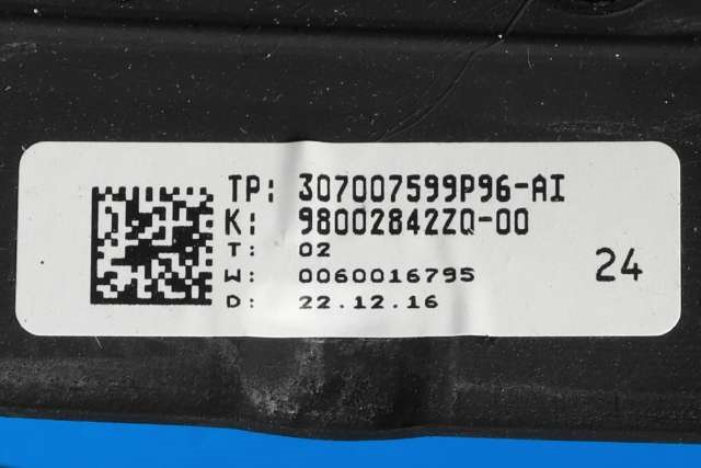 Airbag ratt til Citroën DS5 2012-2017  (CITROEN|98 002842 ZQ|96 864298 ZD|)