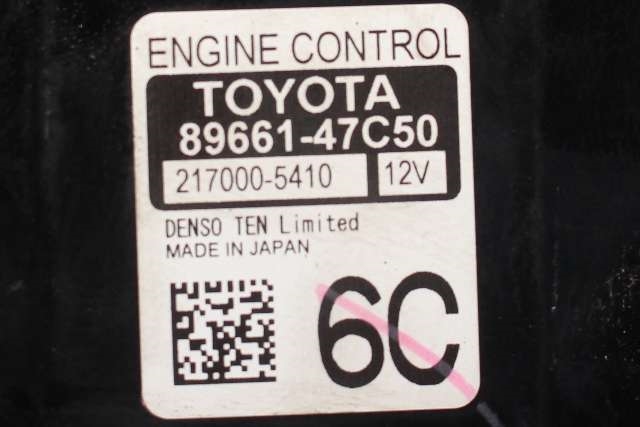 Styreenhet motor til Toyota Prius 2016-2023 (Type IV) (combi) (combi) (DENSO|217000-5410|89661-47C50|)
