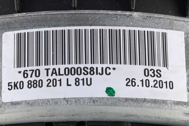 Airbag ratt til VW Scirocco 2008-2013  (VAG|1K8 419 091|5K0 880 201 L|)