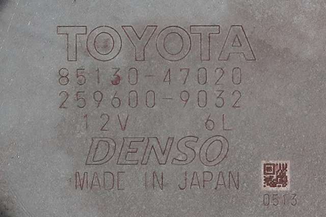 Viskermotor bakrute til Toyota Prius 2009-2016 (Type III) (COMBI) (COMBI) (DENSO|259600-9032|85130-47020|)
