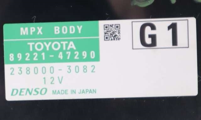 Styreenhet diverse til Toyota Prius 2009-2016 (Type III) (COMBI) (COMBI) (TOYOTA|89221-47290|)