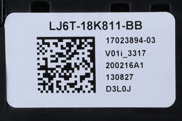 Bilstereo betjeningspanel til Ford Kuga 2019-->> (Type III)  (FORD|LJ6T-18K811-BB|)